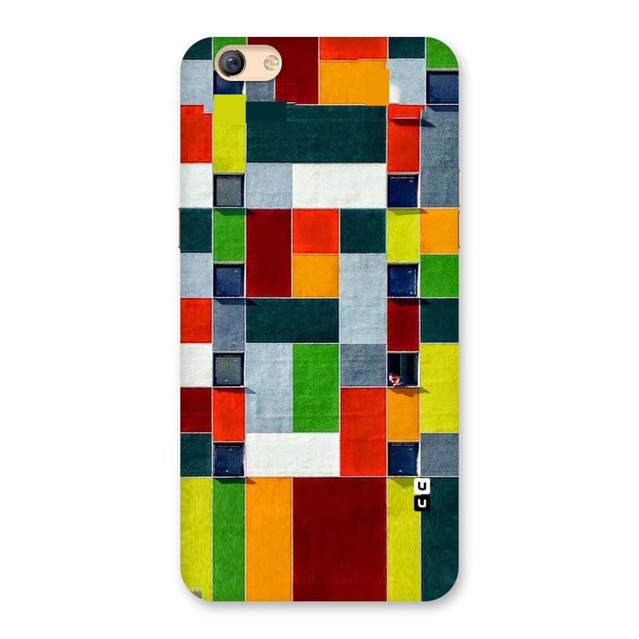 Block Color Design Back Case for Oppo F3 Plus