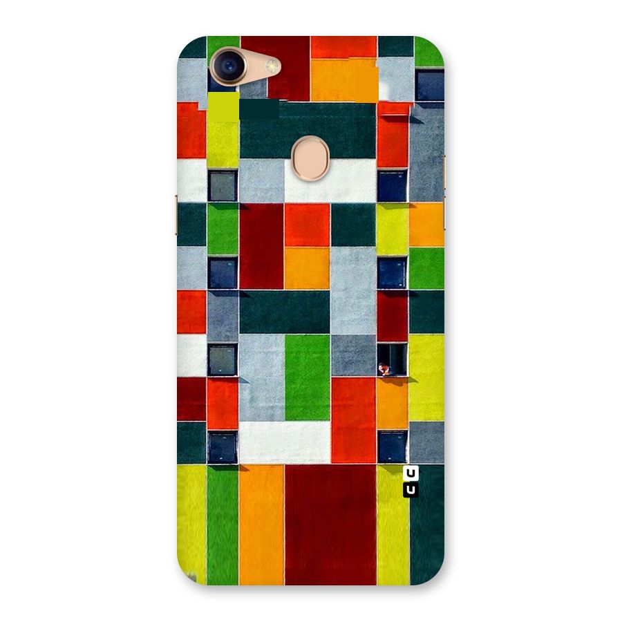 Block Color Design Back Case for Oppo F5