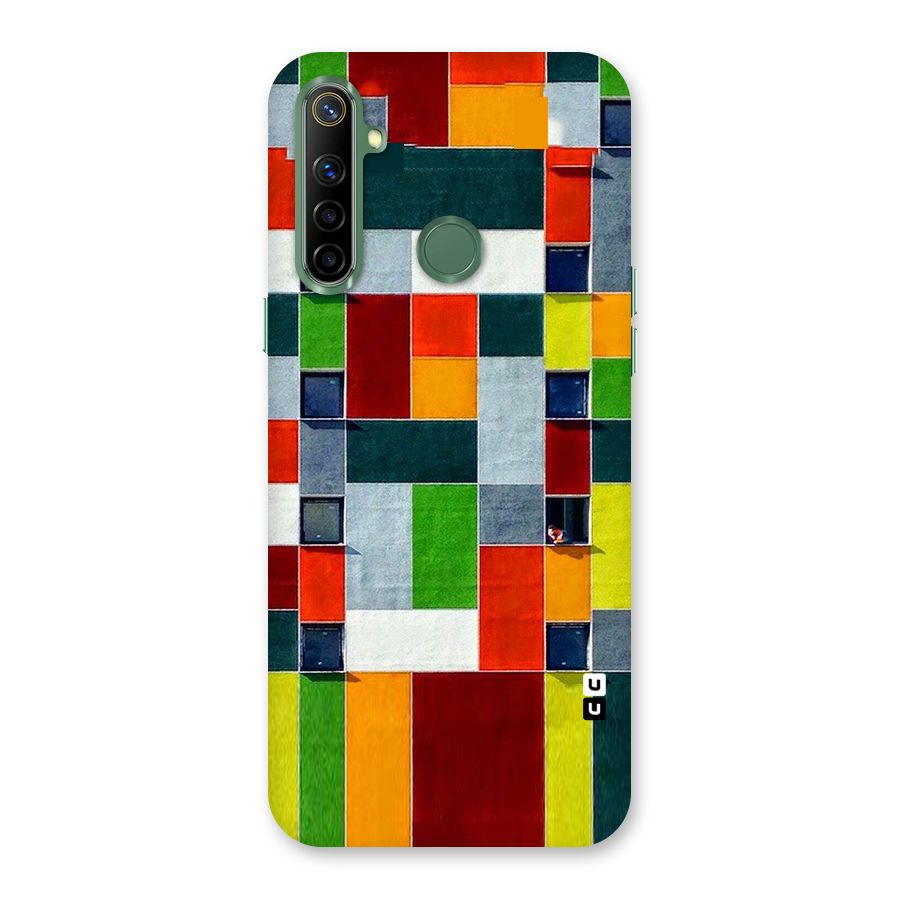 Block Color Design Back Case for Realme Narzo 10