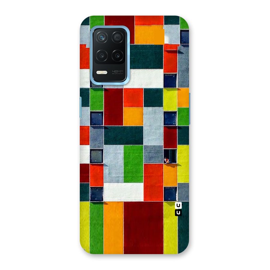 Block Color Design Back Case for Realme Narzo 30 5G