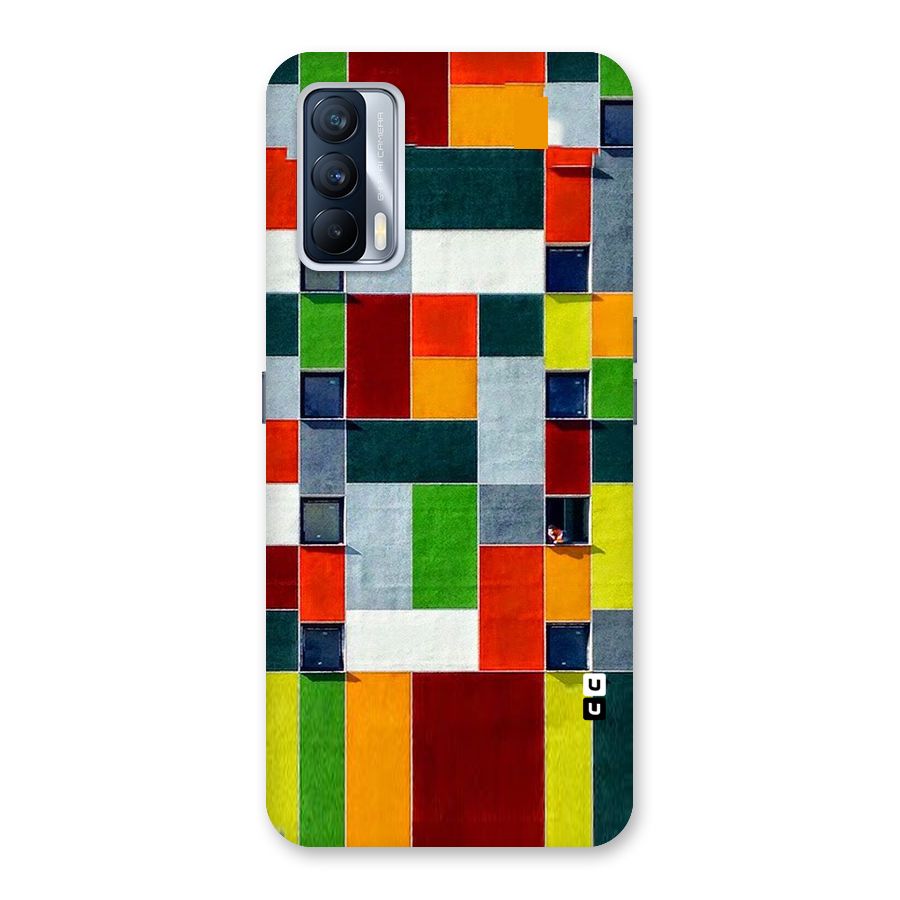 Block Color Design Back Case for Realme X7