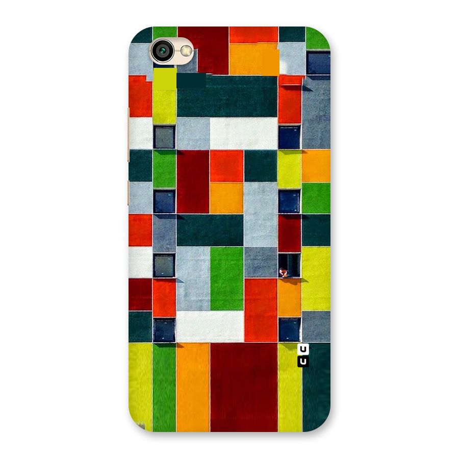 Block Color Design Back Case for Redmi Y1 Lite