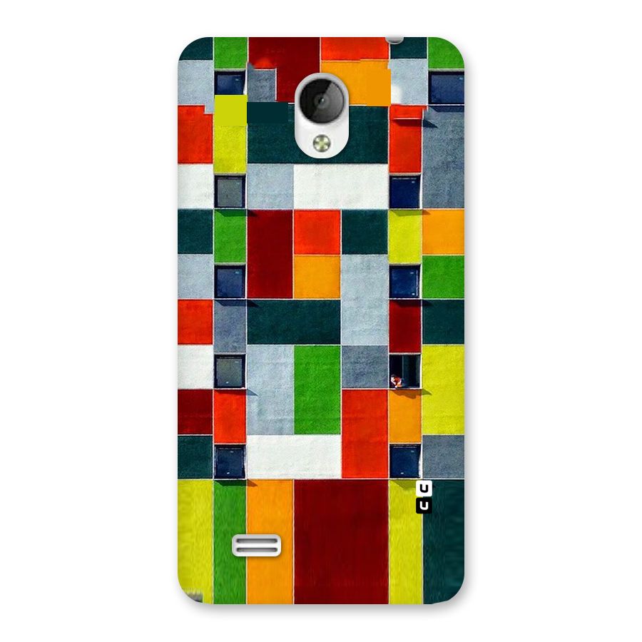 Block Color Design Back Case for Vivo Y21