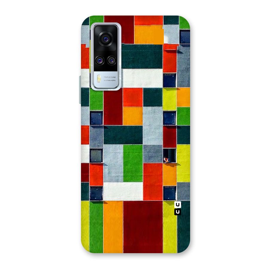 Block Color Design Back Case for Vivo Y31