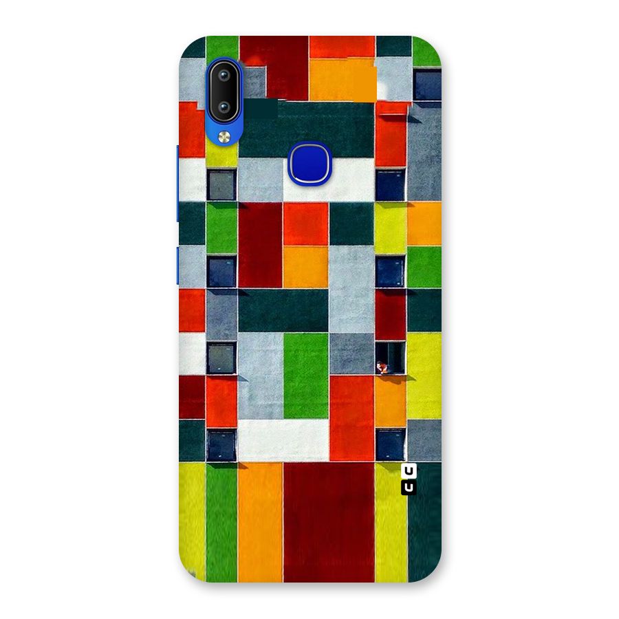 Block Color Design Back Case for Vivo Y91