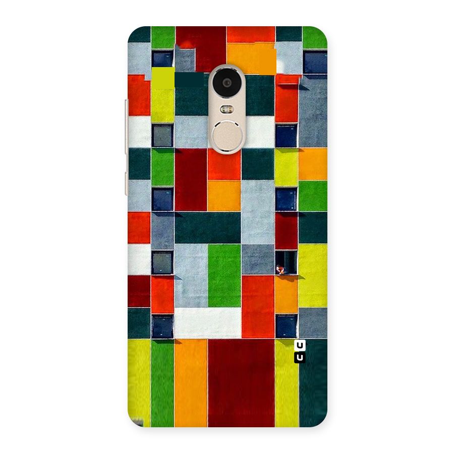 Block Color Design Back Case for Xiaomi Redmi Note 4