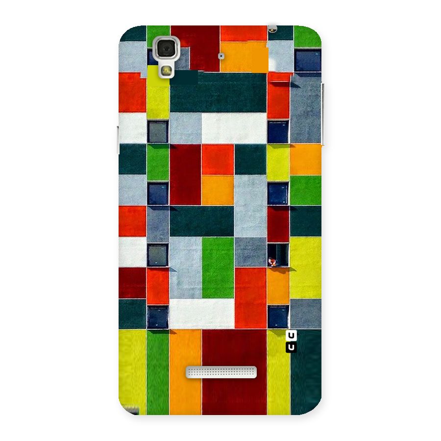 Block Color Design Back Case for YU Yureka Plus