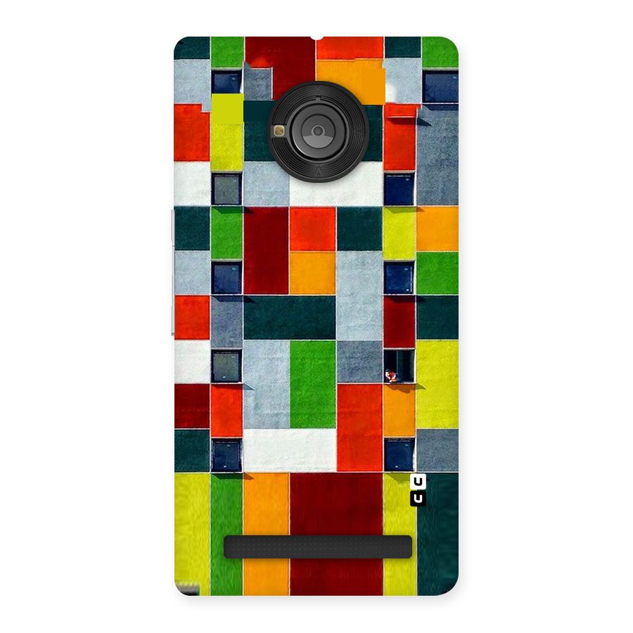 Block Color Design Back Case for Yu Yuphoria