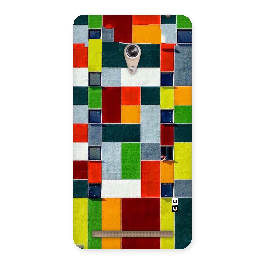 Block Color Design Back Case for Zenfone 6