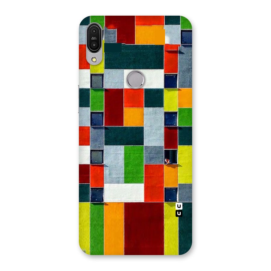 Block Color Design Back Case for Zenfone Max Pro M1