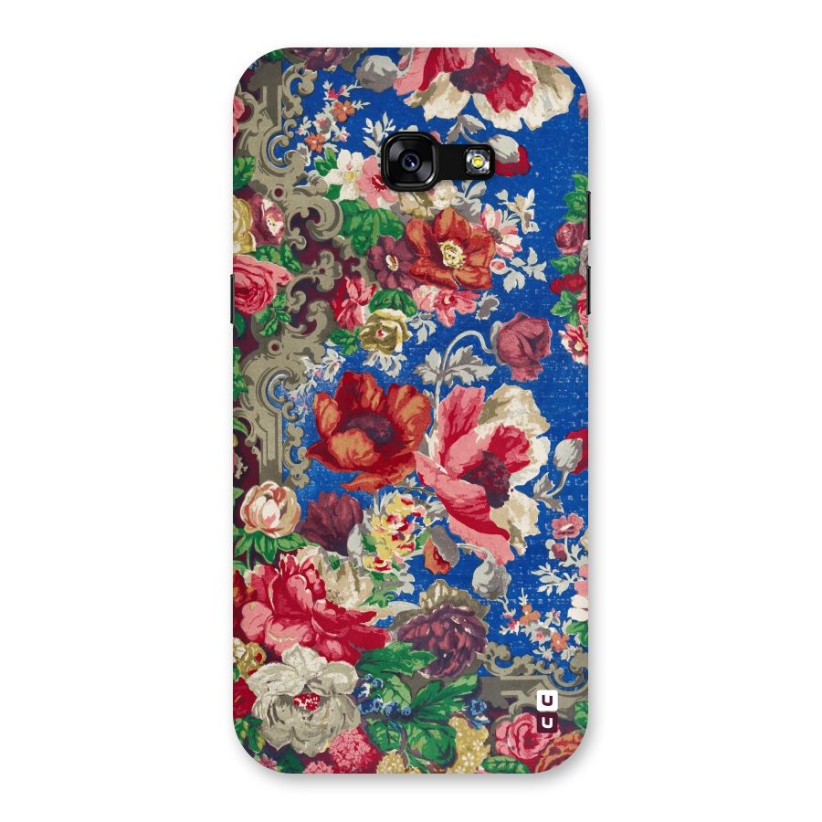 Block Printed Flowers Back Case for Galaxy A5 2017