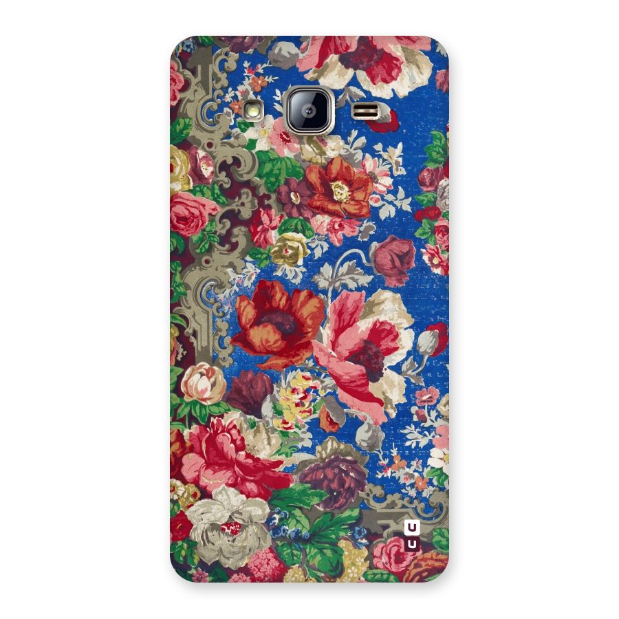 Block Printed Flowers Back Case for Galaxy On5