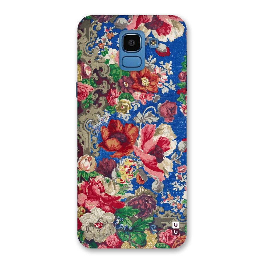 Block Printed Flowers Back Case for Galaxy On6