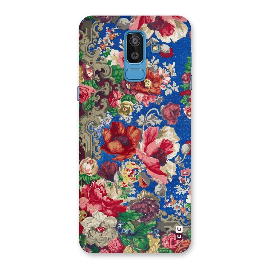 Block Printed Flowers Back Case for Galaxy On8 (2018)