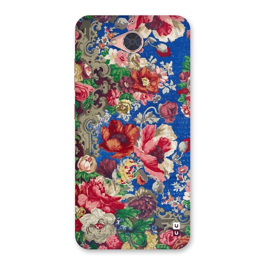 Block Printed Flowers Back Case for Gionee S6 Pro