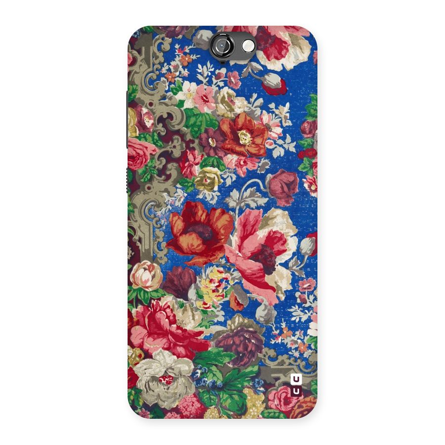 Block Printed Flowers Back Case for HTC One A9