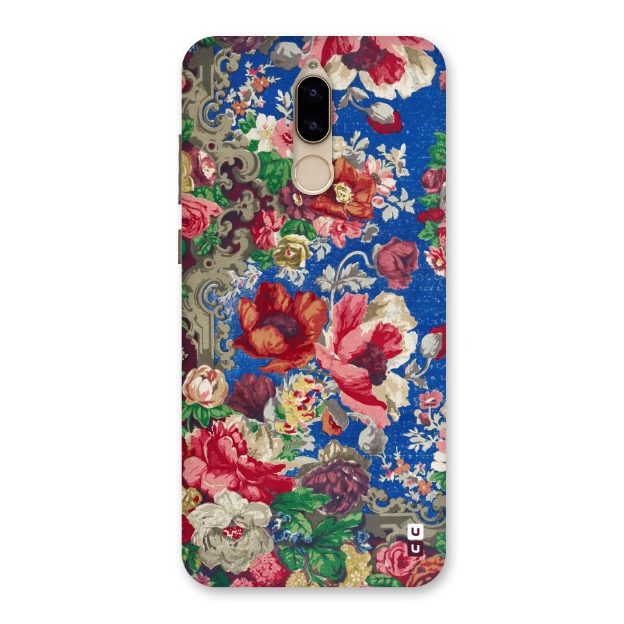 Block Printed Flowers Back Case for Honor 9i