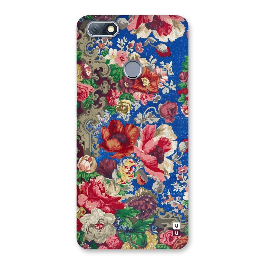 Block Printed Flowers Back Case for Infinix Note 5