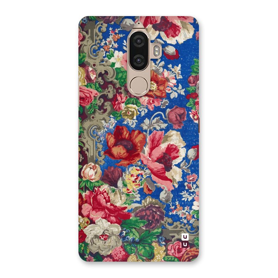 Block Printed Flowers Back Case for Lenovo K8 Note