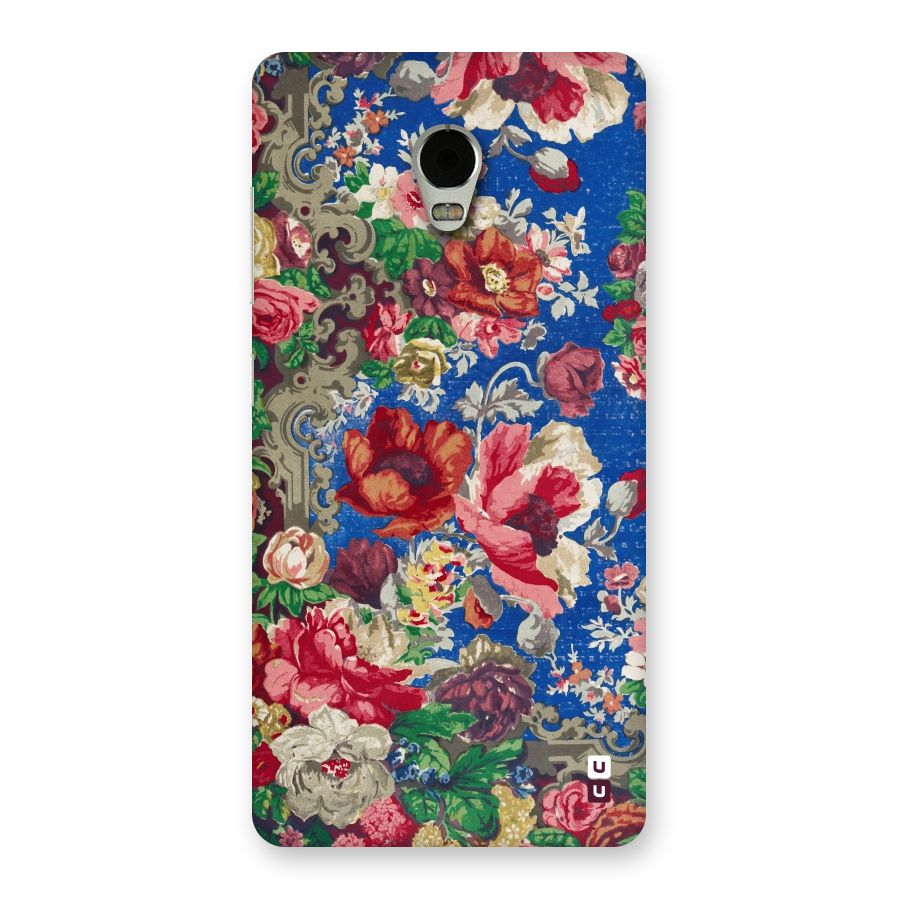 Block Printed Flowers Back Case for Lenovo Vibe P1