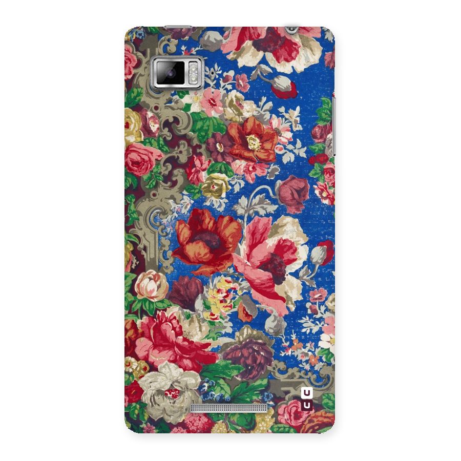 Block Printed Flowers Back Case for Lenovo Vibe Z K910