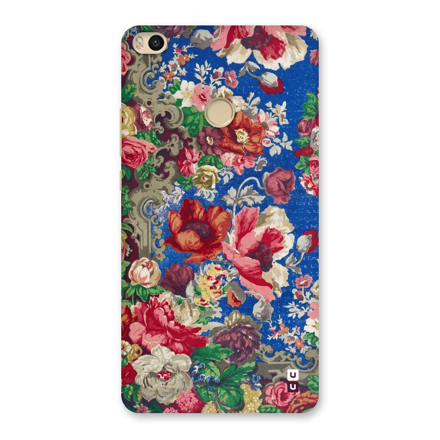 Block Printed Flowers Back Case for Mi Max 2