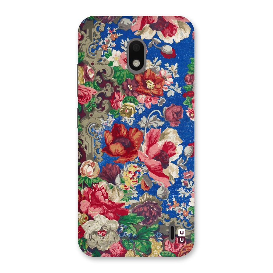 Block Printed Flowers Back Case for Nokia 2.2