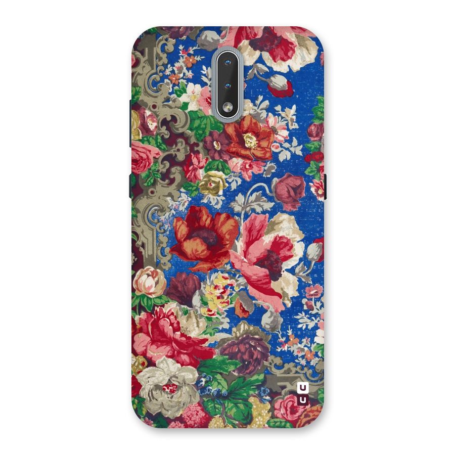 Block Printed Flowers Back Case for Nokia 2.3