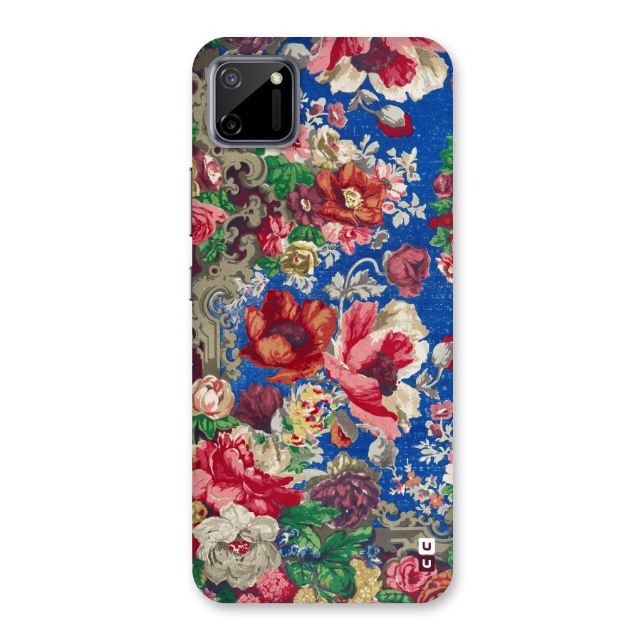 Block Printed Flowers Back Case for Realme C11