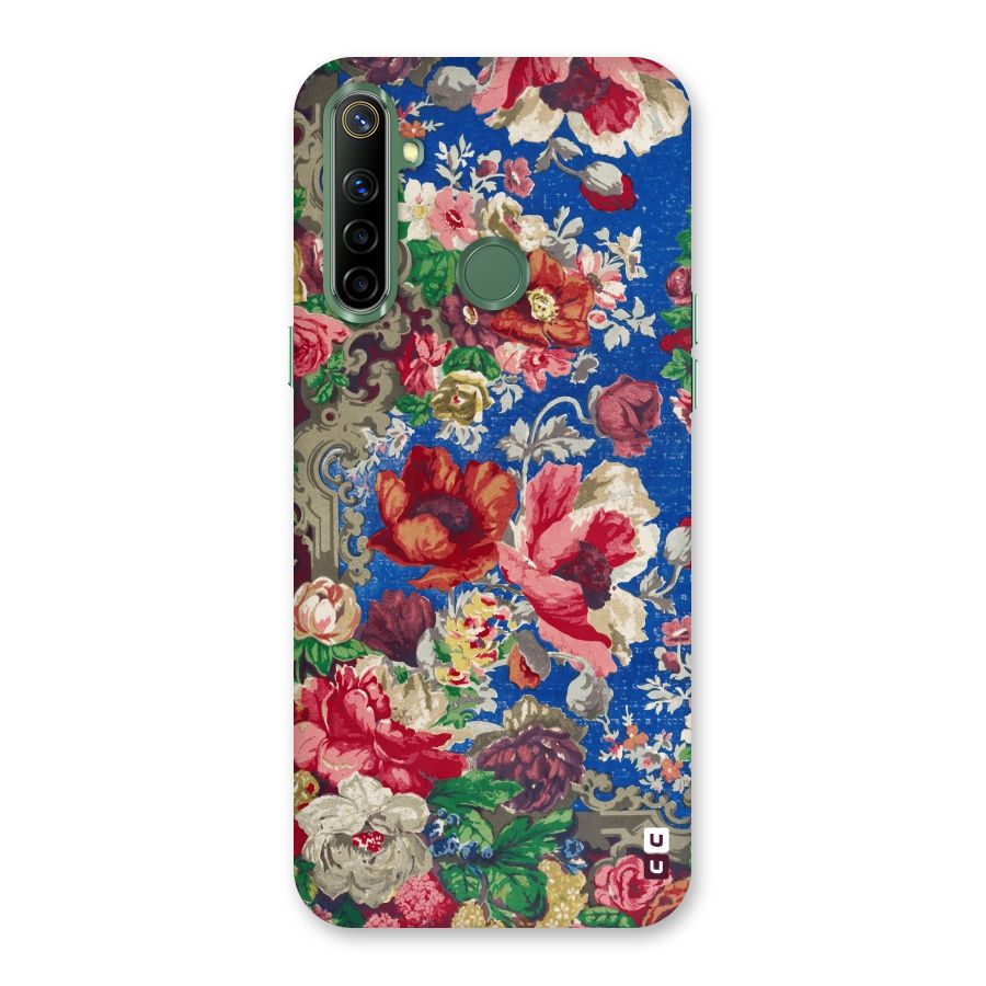 Block Printed Flowers Back Case for Realme Narzo 10