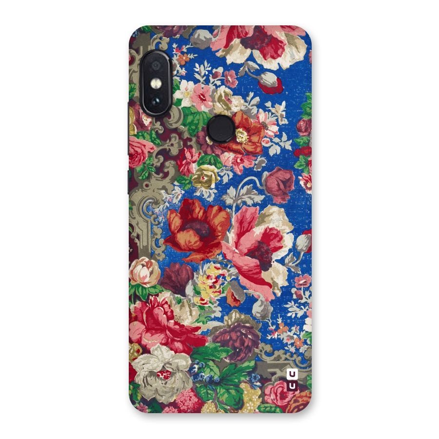 Block Printed Flowers Back Case for Redmi Note 5 Pro