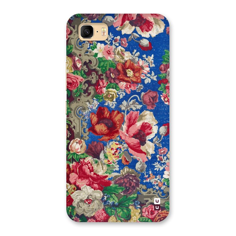 Block Printed Flowers Back Case for Zenfone 3s Max