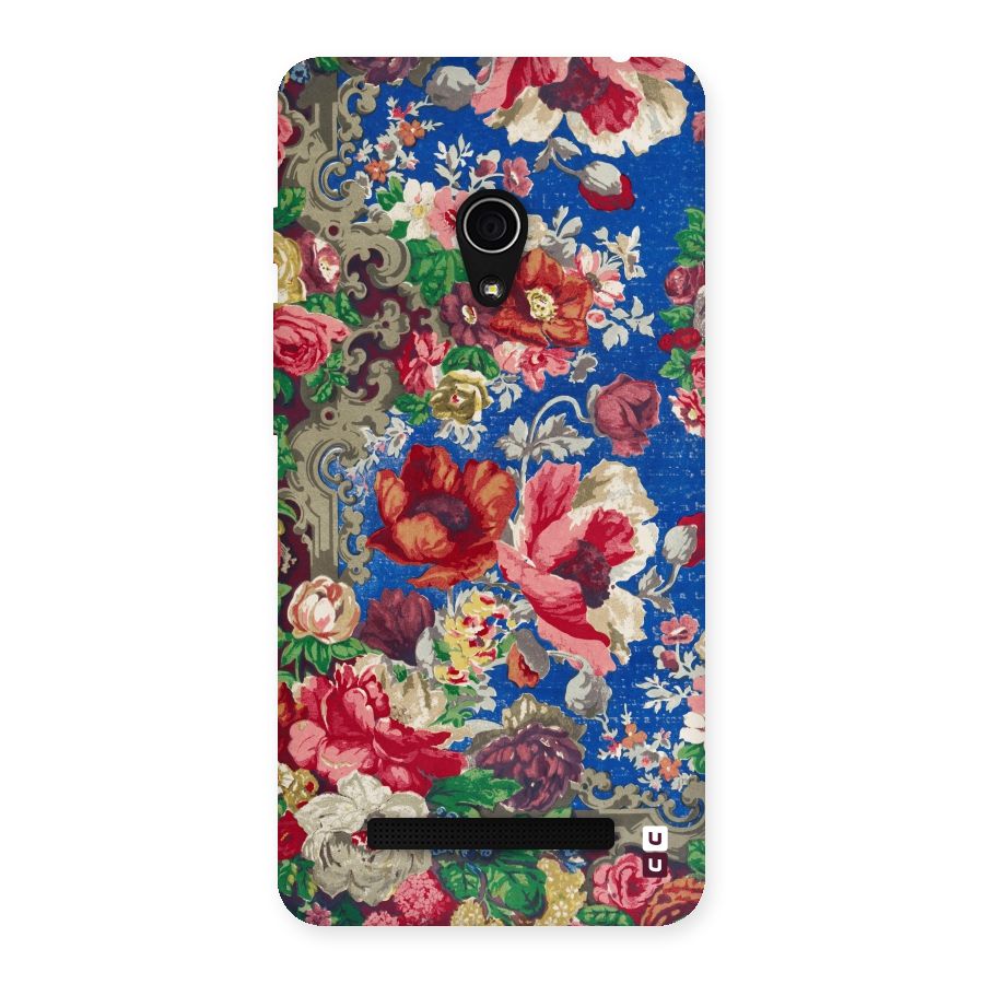 Block Printed Flowers Back Case for Zenfone 5