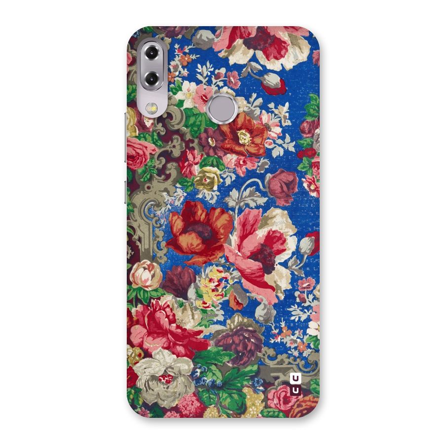 Block Printed Flowers Back Case for Zenfone 5Z