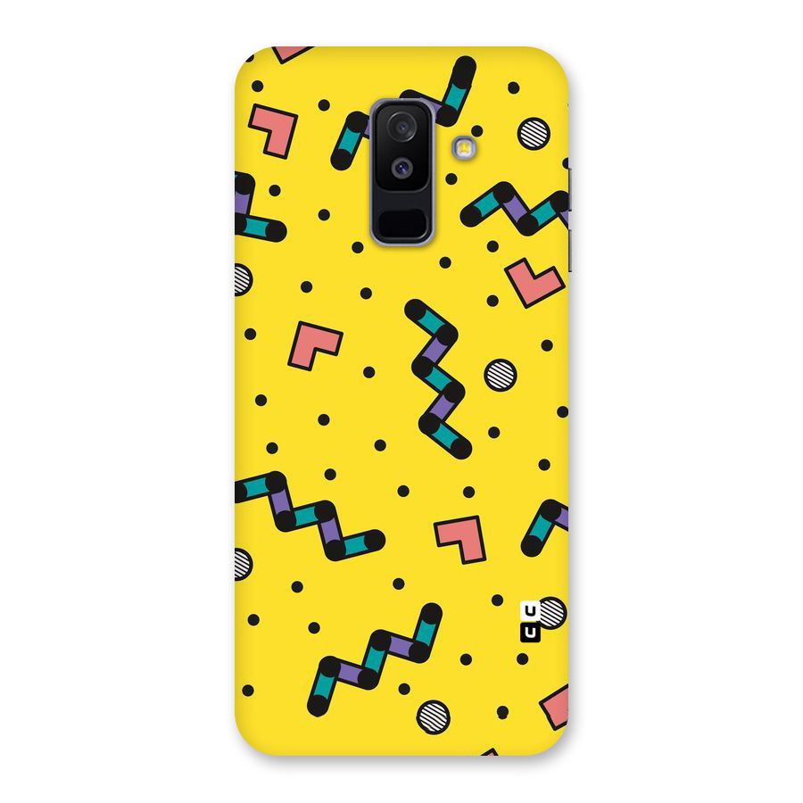 Block Shades Back Case for Galaxy A6 Plus