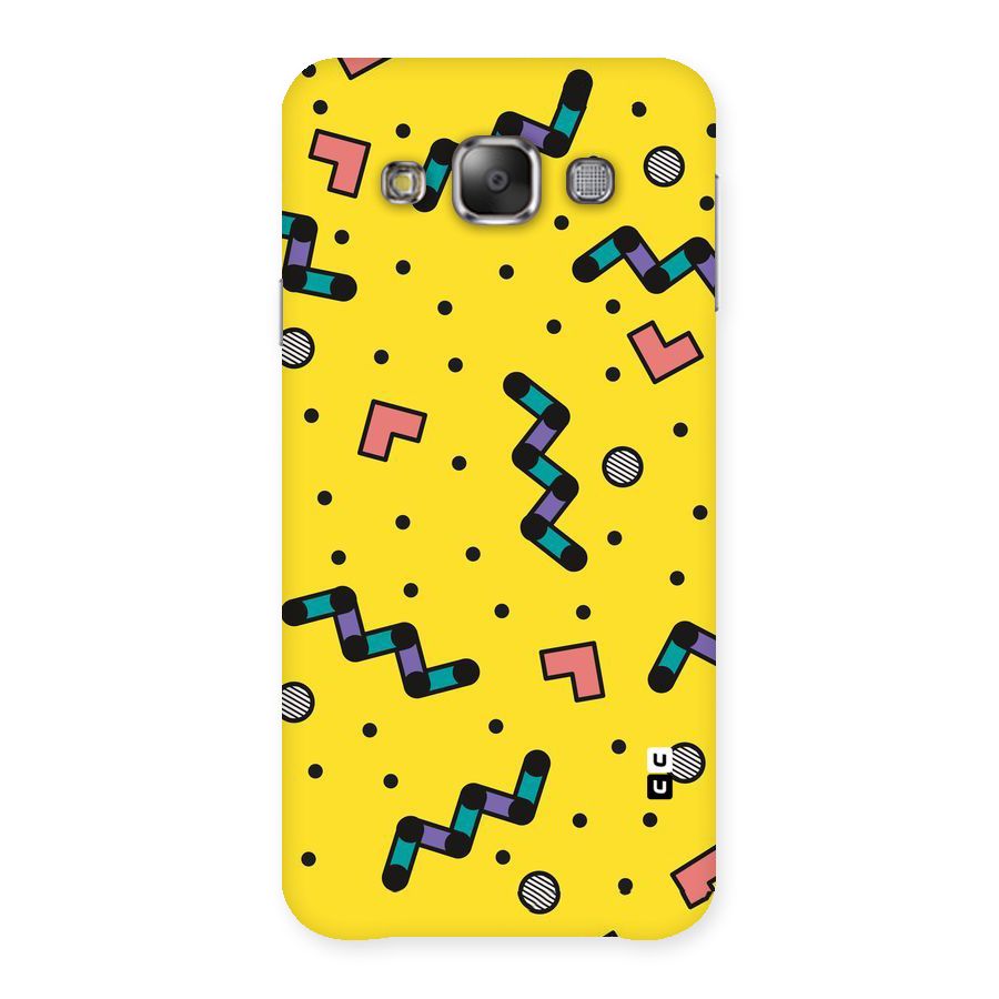 Block Shades Back Case for Galaxy E7