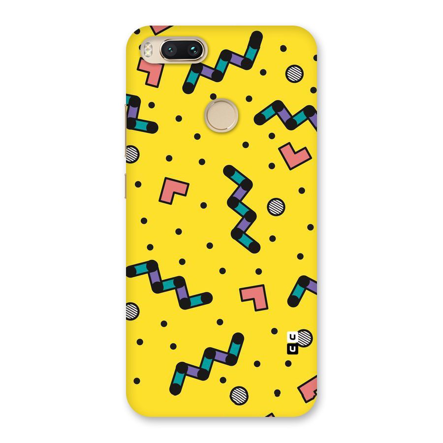Block Shades Back Case for Mi A1