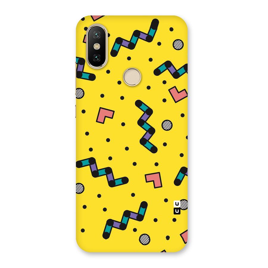 Block Shades Back Case for Mi A2
