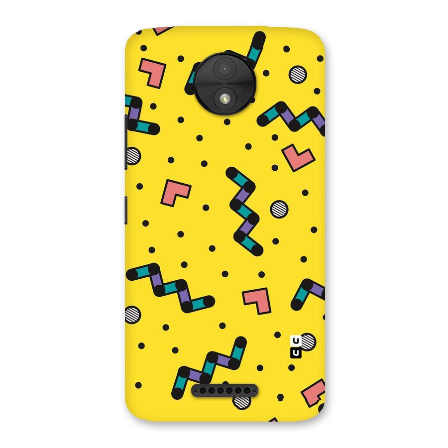 Block Shades Back Case for Moto C