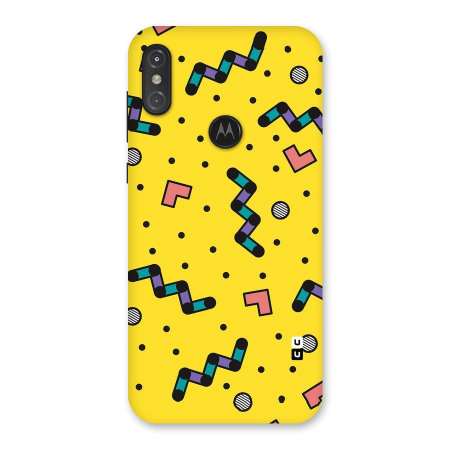 Block Shades Back Case for Motorola One Power