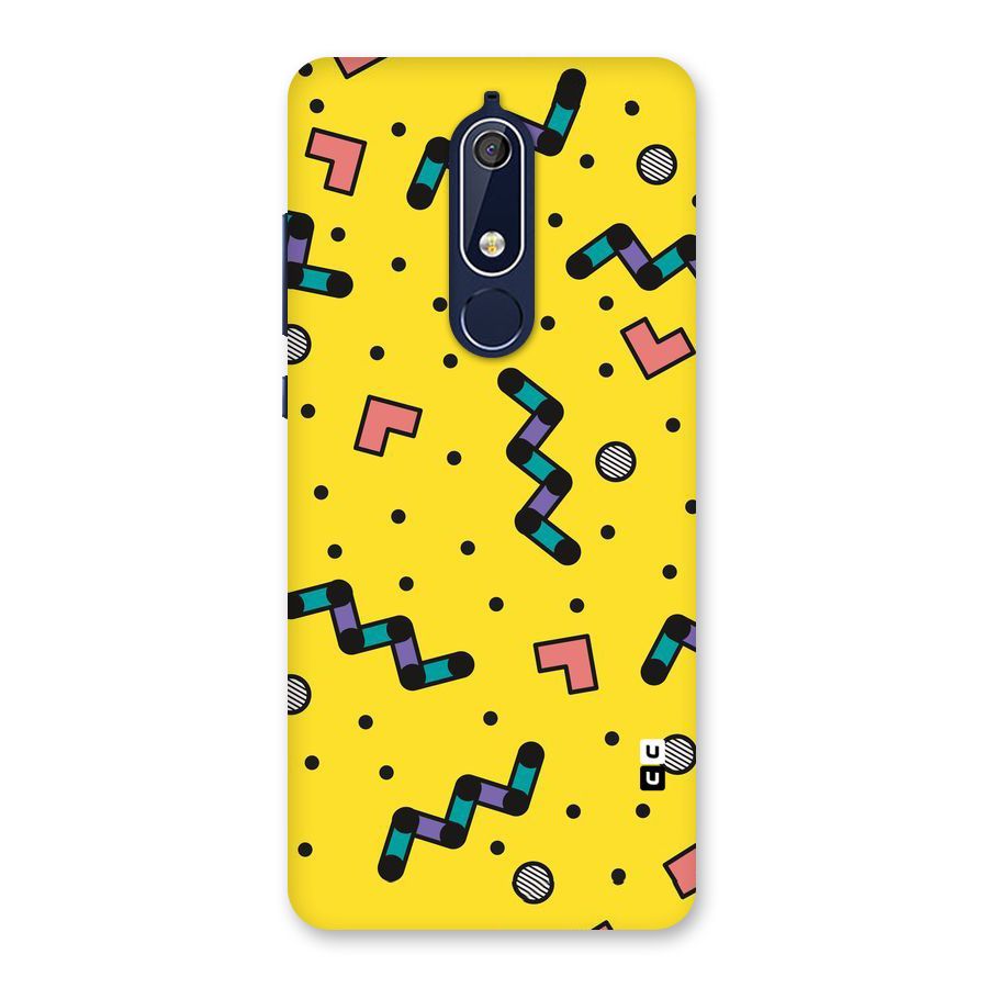 Block Shades Back Case for Nokia 5.1