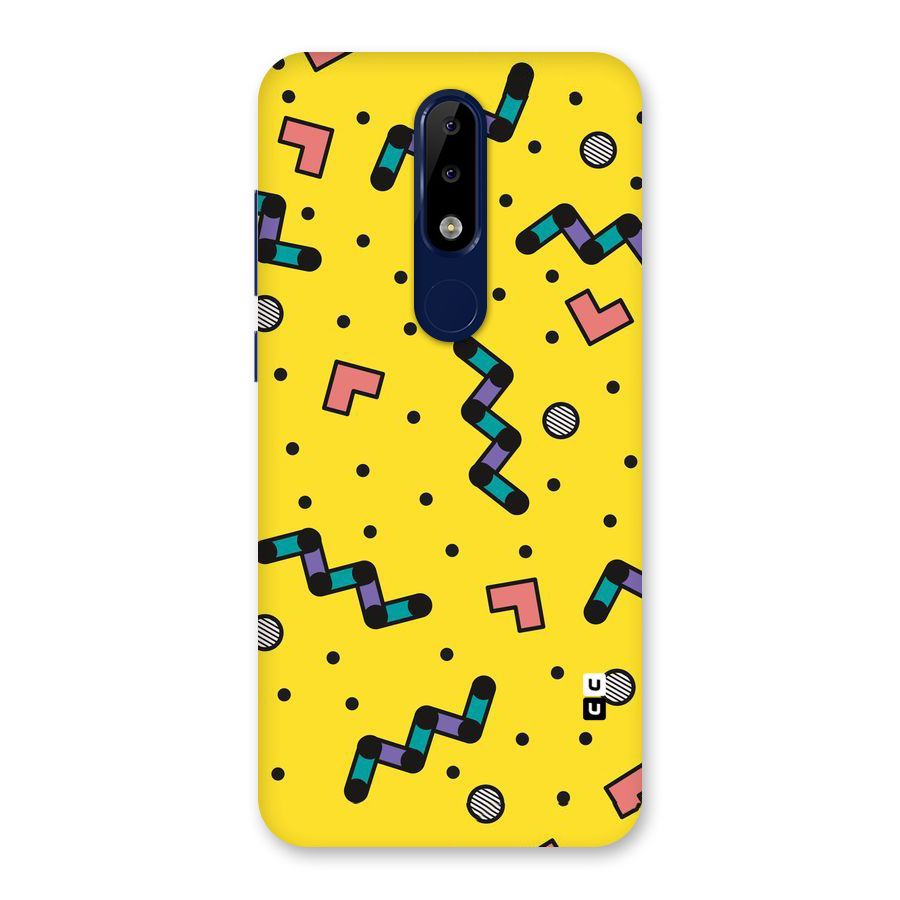 Block Shades Back Case for Nokia 5.1 Plus