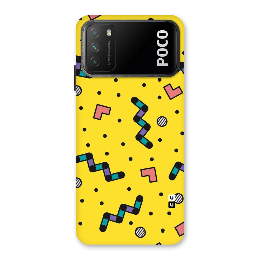 Block Shades Back Case for Poco M3
