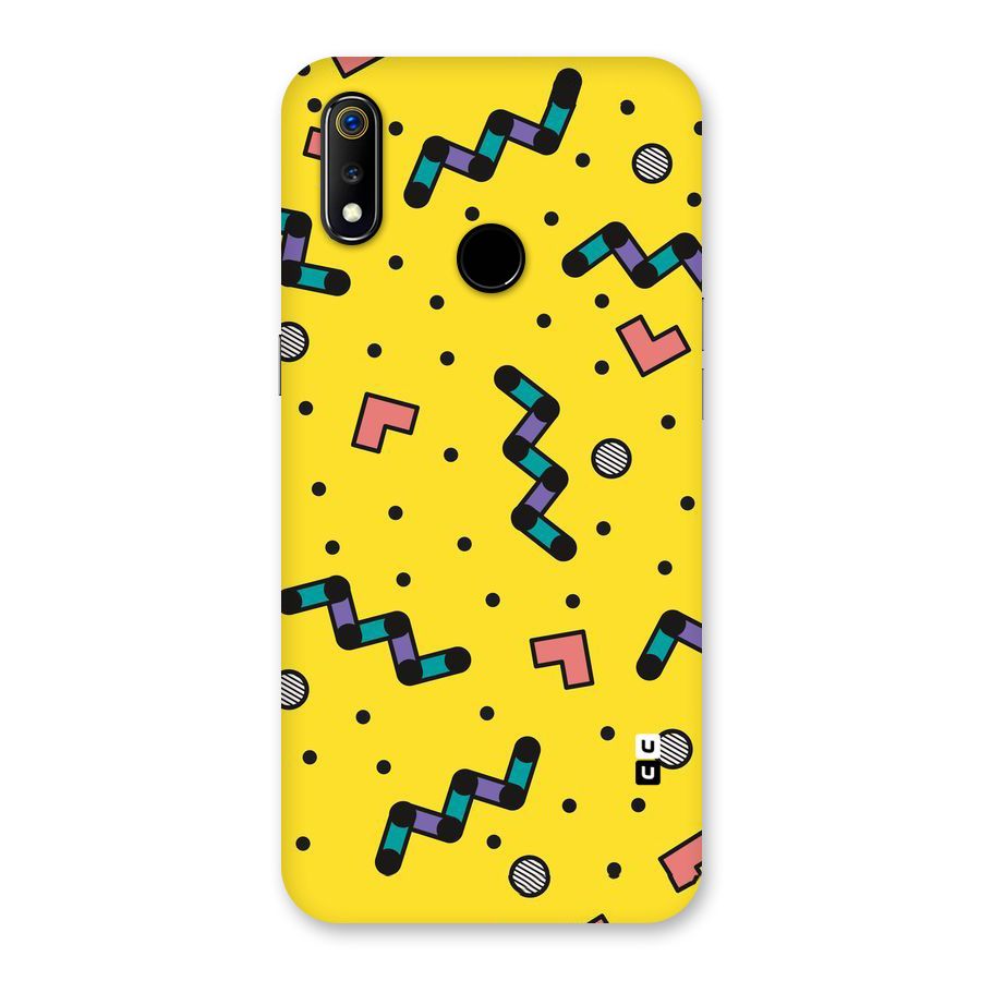 Block Shades Back Case for Realme 3