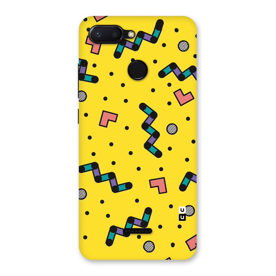 Block Shades Back Case for Redmi 6