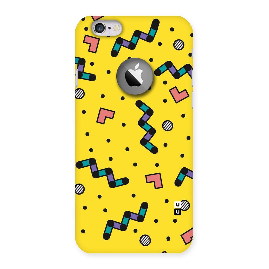 Block Shades Back Case for iPhone 6 Logo Cut