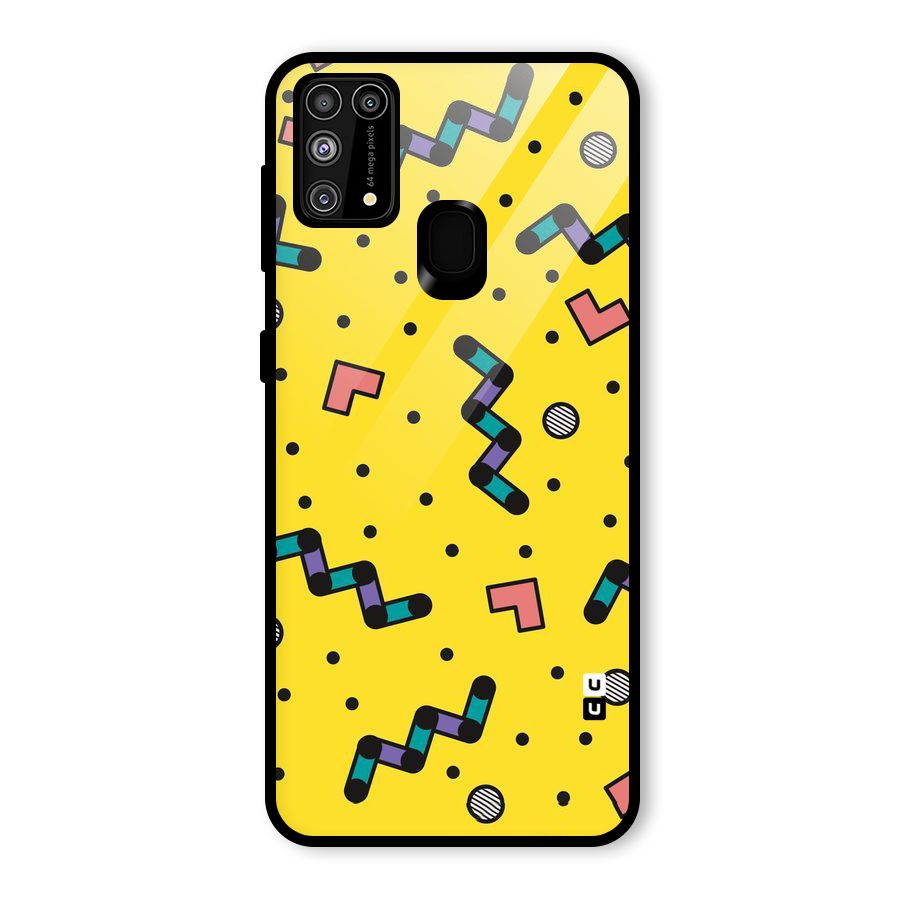 Block Shades Glass Back Case for Galaxy F41