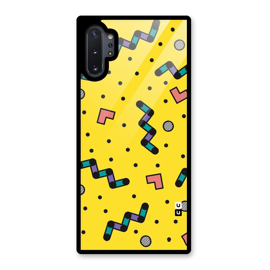 Block Shades Glass Back Case for Galaxy Note 10 Plus