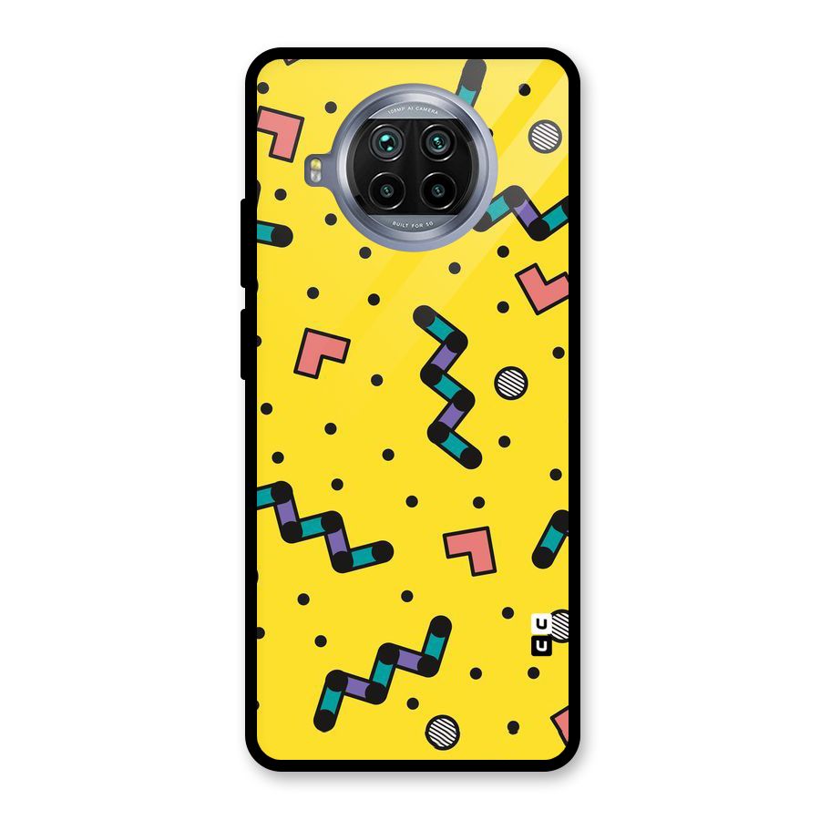 Block Shades Glass Back Case for Mi 10i
