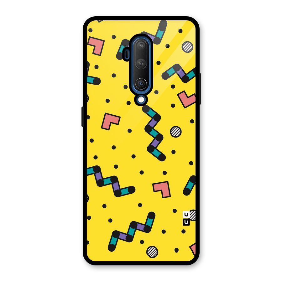 Block Shades Glass Back Case for OnePlus 7T Pro